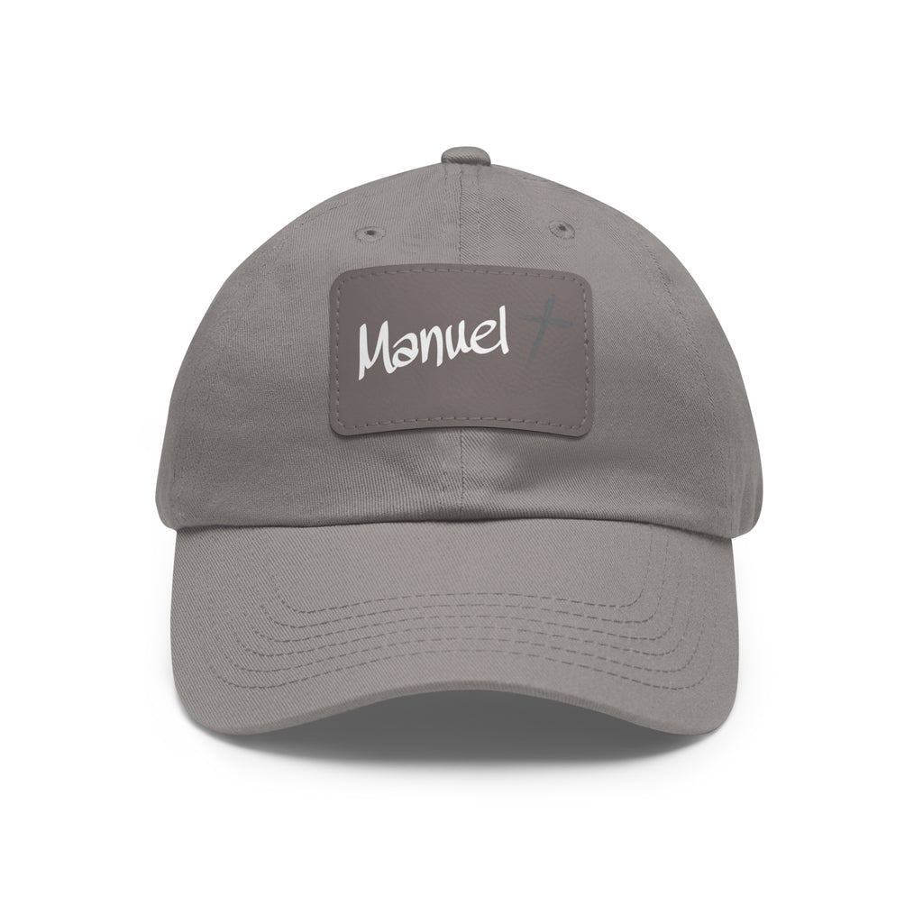 Manuel Dad Hat with Leather Patch