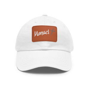 Dad Hat with Leather Patch