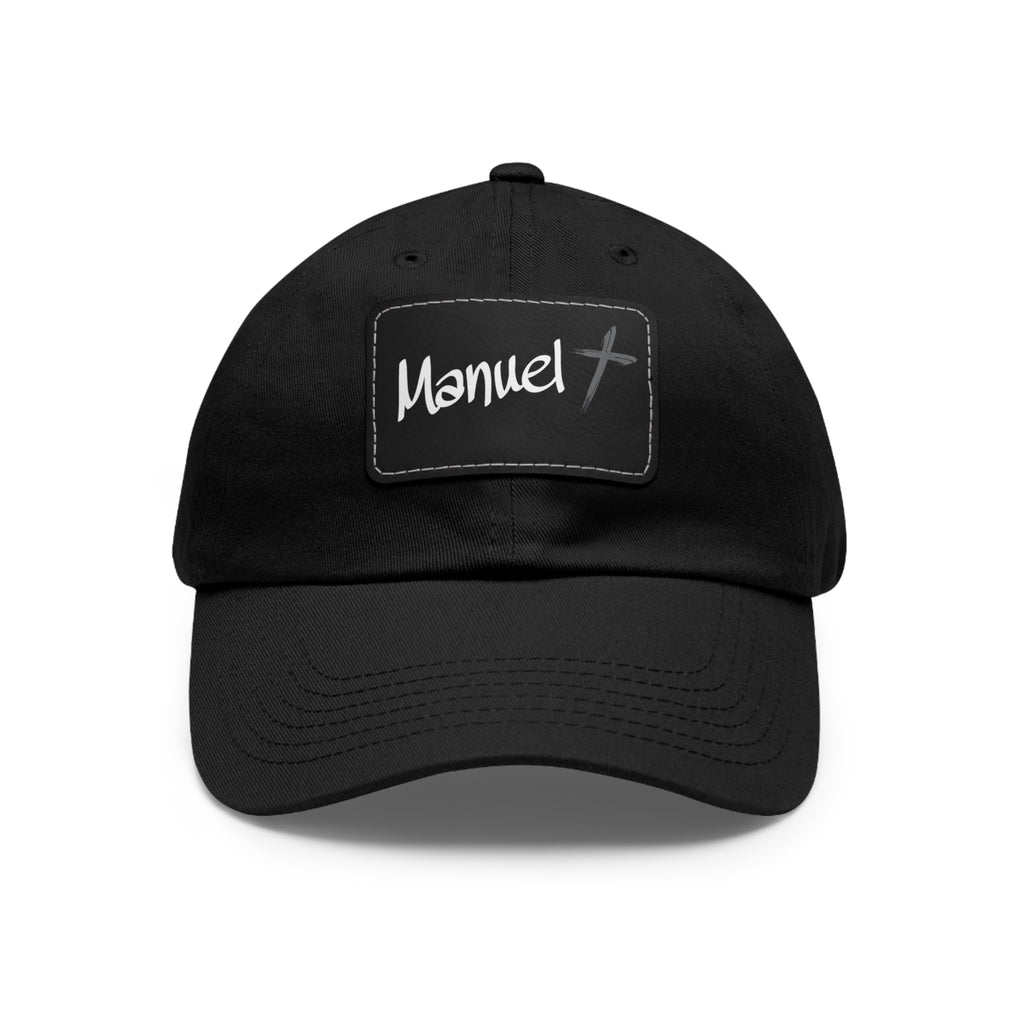 Dad Hat with Leather Patch